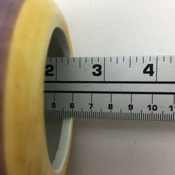 Renardi Ceramic Purple Yellow Teapot Short Spout With Lid - Picture 11 of 11